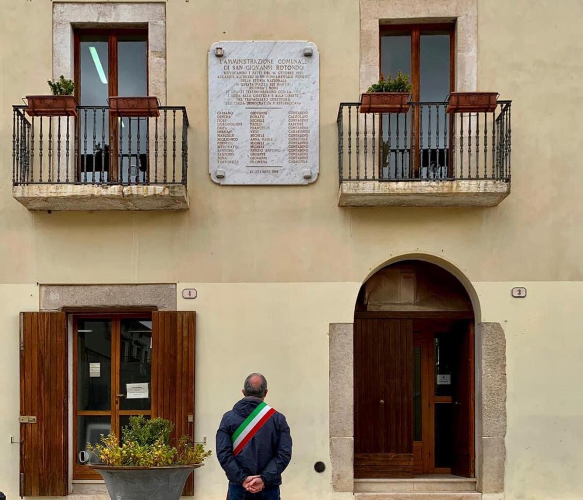 Eccidio di San Giovanni Rotondo, sindaco: "Non dimentichiamo il sacrificio dei nostri antenati" - 