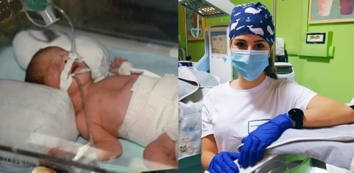 Foggia, Olga nata prematura 25 anni fa ora lavora nello stesso reparto in cui si presero cura di lei - 