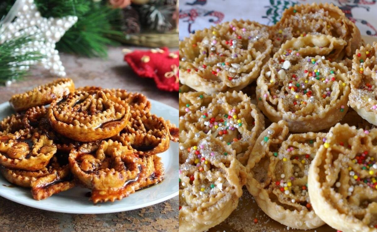 Cartellate al vincotto e Scarole al miele: la golosa sfida del Natale foggiano - Credits: I manicaretti di Nonna Lella - Ricettario Tipico