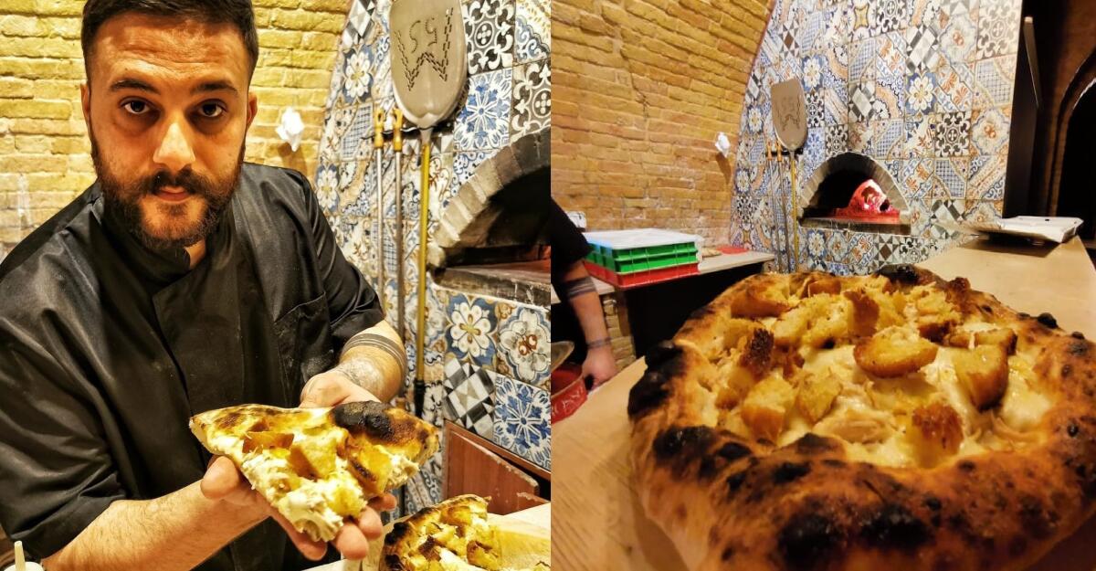 La tipica Zuppetta di San Severo finisce in una pizza: l'originale idea del pizzaiolo Luigi Giammetta - 