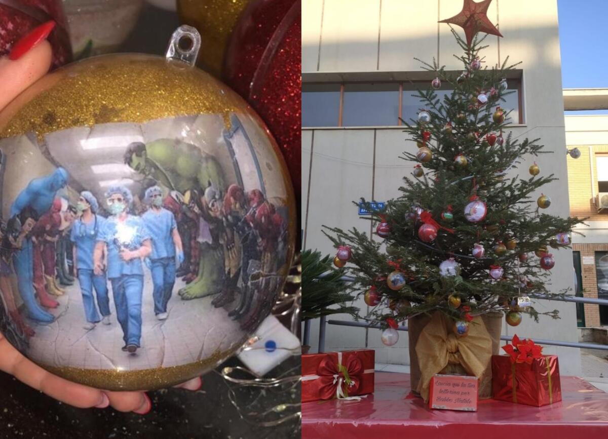 Foggia, al Policlinico Riuniti un simbolico albero di Natale: segno di speranza per il futuro - 