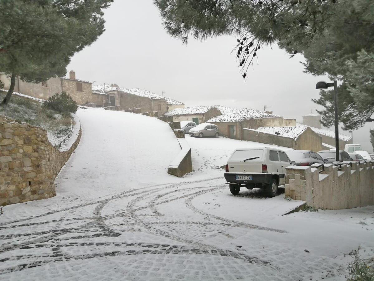 Weekend di San Valentino con la neve in Capitanata: scatta l’allerta arancione - 