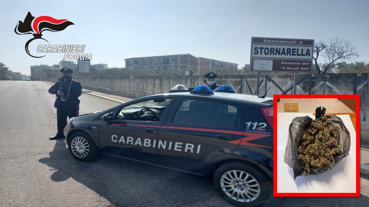 Controlli antidroga a Stornarella, arrestato un 32enne e segnalati 7 assuntori - 