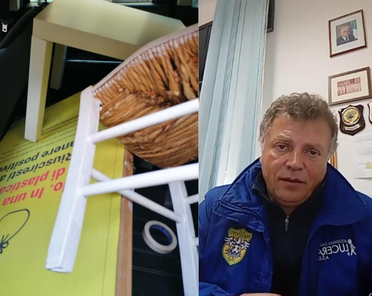 "Nessuno deve morire solo": Tutolo parte con sacco a pelo, sedia e tavolino per protestare ad oltranza - 