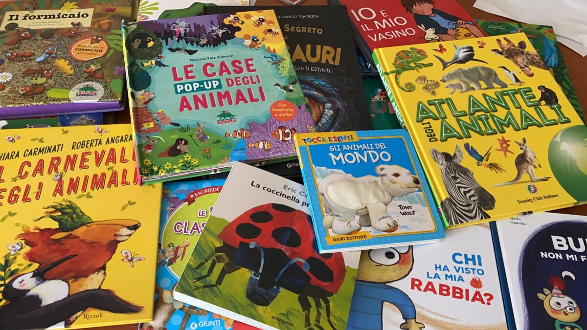 "I libri hanno le ali"                                                                  album, volumi e colori per i piccoli pazienti                                     del Policlinico Riuniti di Foggia - 