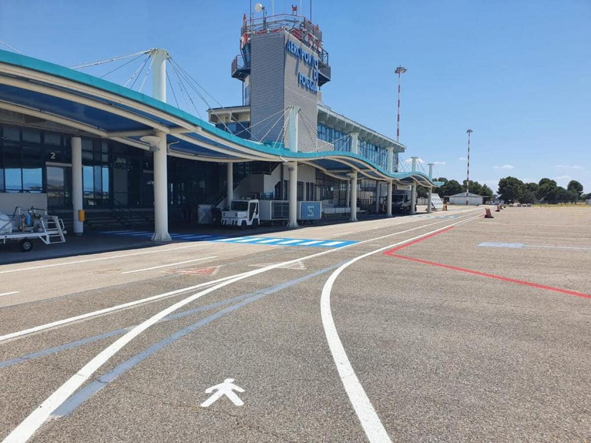 Foggia, l'aeroporto Gino Lisa è pronto: terminati i lavori - 