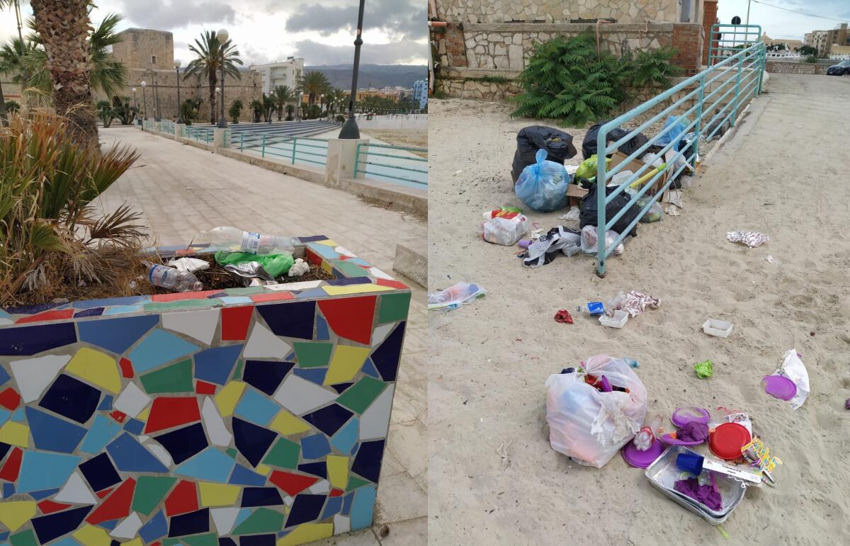Degrado sul lungomare di Manfredonia: "Gli incivili ci distruggono il futuro" - 