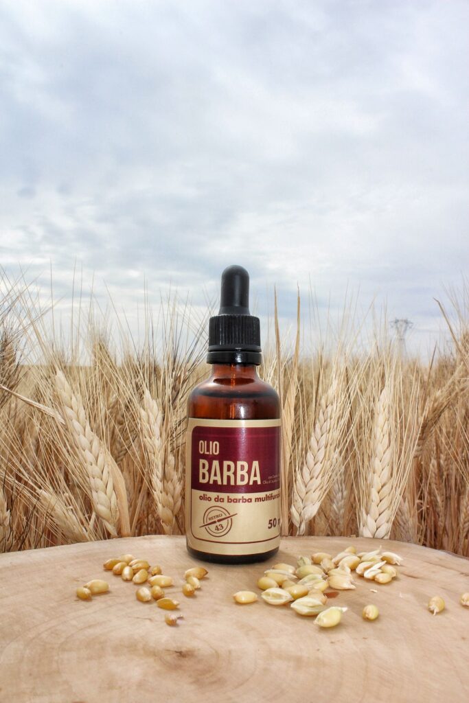 Linea Retro 43: a Foggia la cura della barba è di qualità con germe di grano della Capitanata, olio evo e mandorle