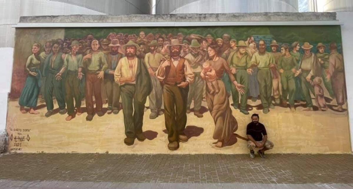 L'Antica Cantina di San Severo celebra il lavoro svolto per il territorio con un murales - 