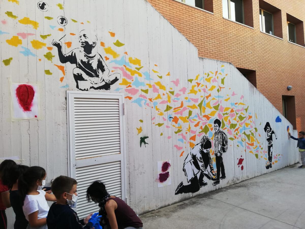 “Non sono un murales”, al CERCAT di Cerignola un’opera di street art come segno di comunità - 