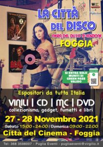 A Foggia torna la Fiera del disco, appuntamento da non perdere per tutti gli amanti del collezionismo