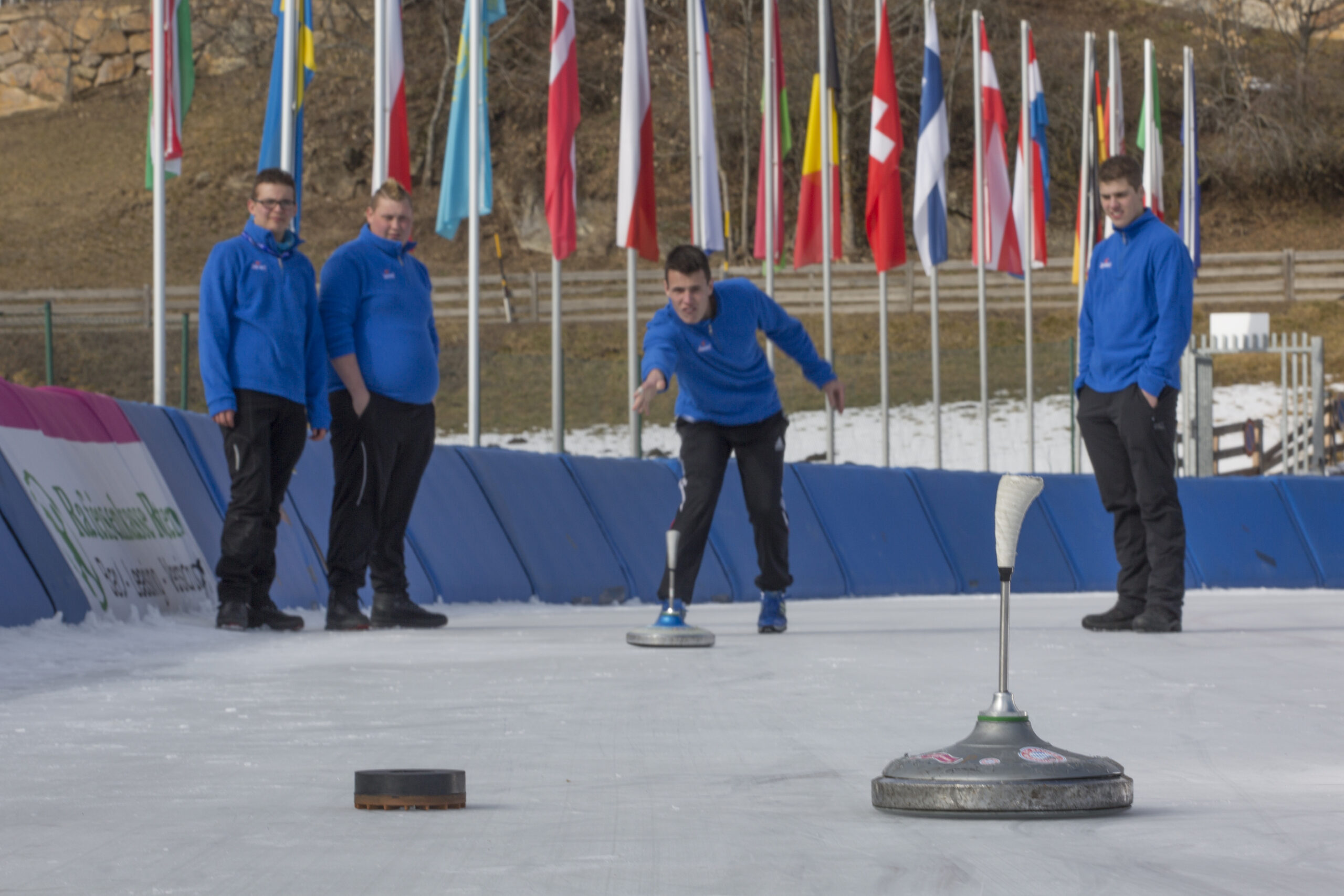 Eisstock Weltmeisterschaft 2016 Ritten Arena