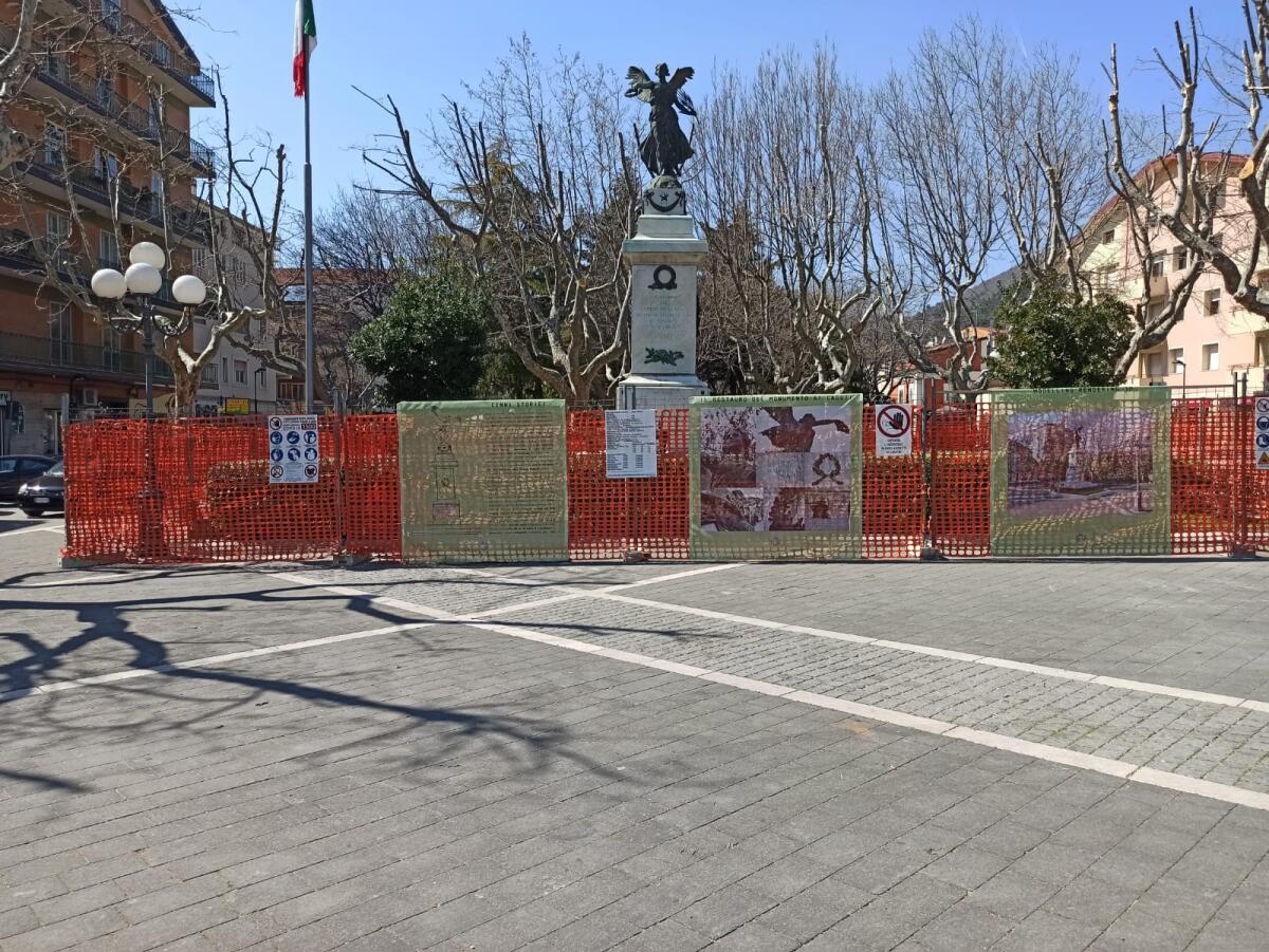 Iniziano i lavori di restauro al Monumento ai Caduti di San Giovanni Rotondo - 