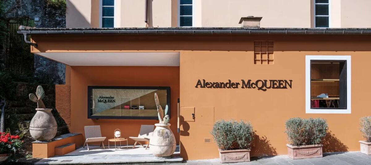 Alexander McQueen store opening Portofino, Italy - 