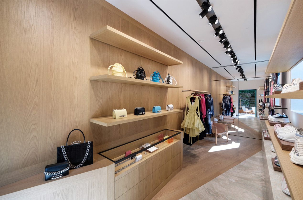 Alexander McQueen store opening Portofino, Italy