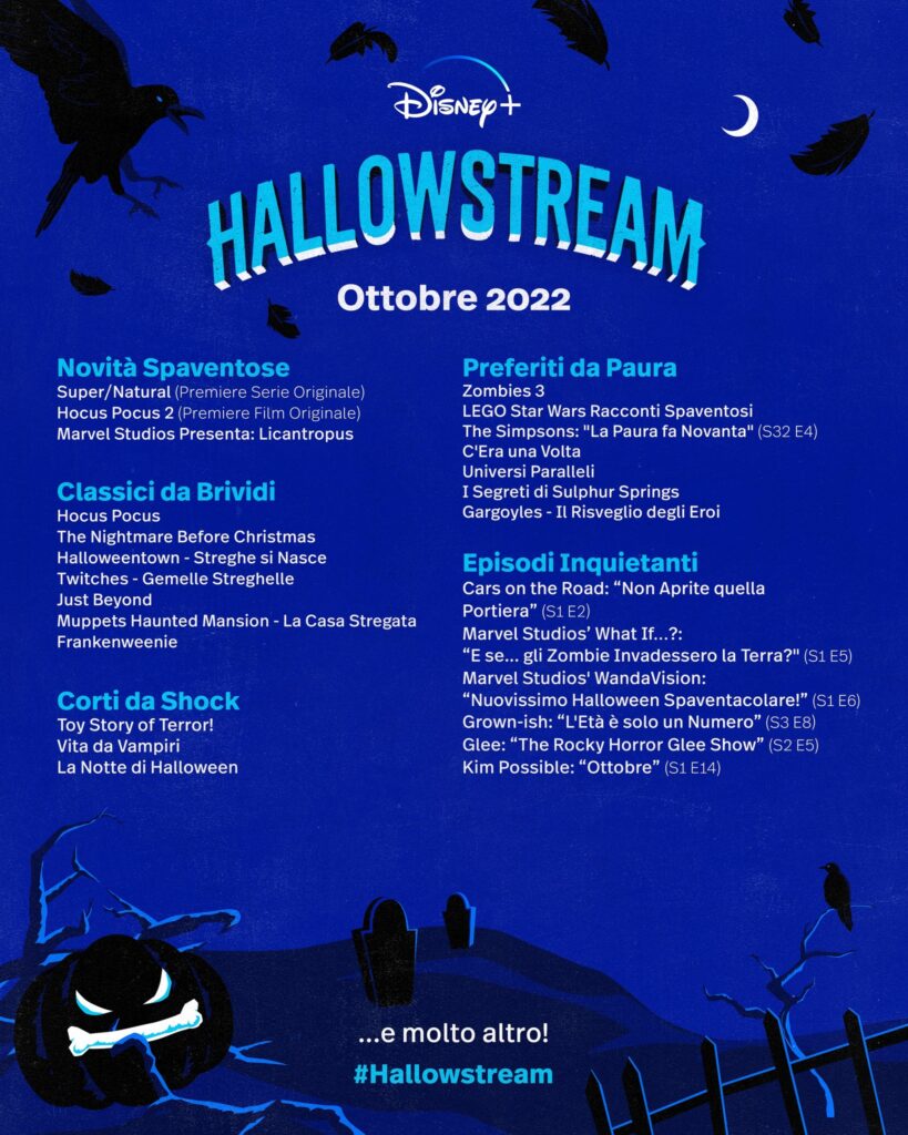 I titoli di Halloween su Disney Plus