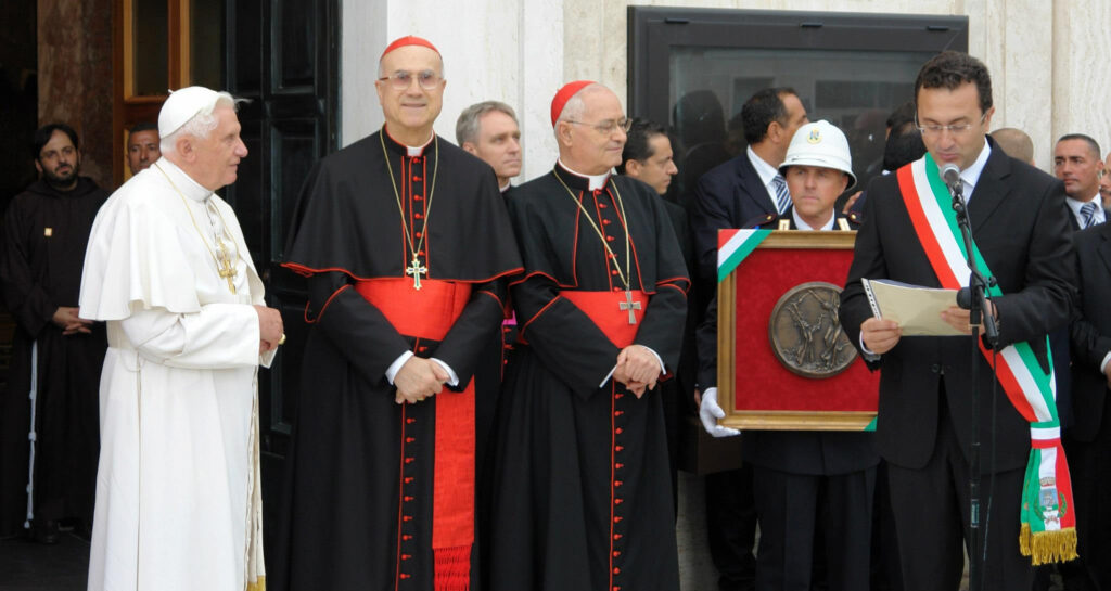 Quando Papa Benedetto XVI venne in visita a San Giovanni Rotondo, per pregare sulla tomba di Padre Pio
