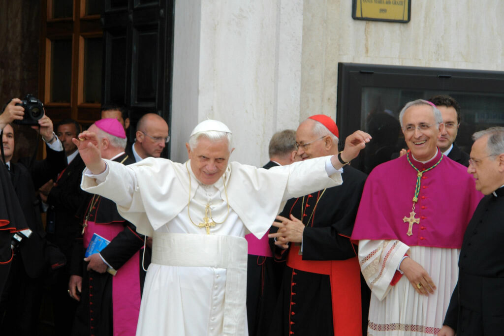 Quando Papa Benedetto XVI venne in visita a San Giovanni Rotondo, per pregare sulla tomba di Padre Pio