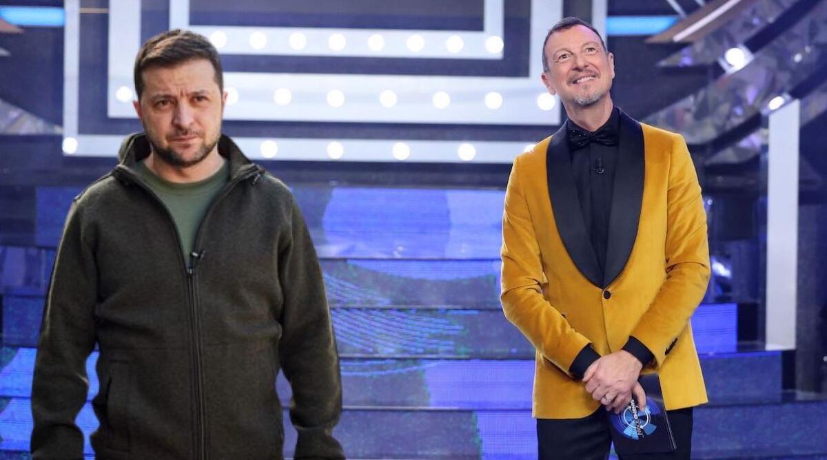 Il presidente Zelensky sarà ospite nell'ultima puntata di Sanremo. Francini ed Enogu le altre conduttrici - 