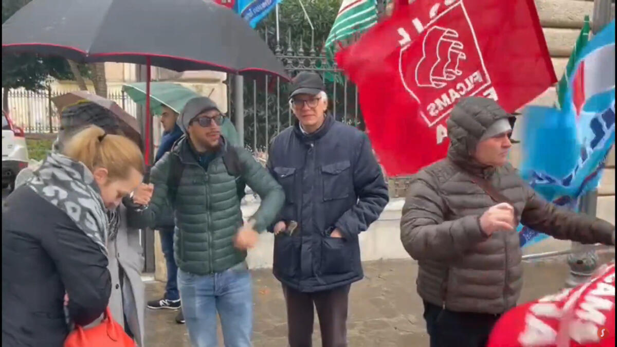 Foggia: la protesta della vigilanza privata, contratto collettivo nazionale fermo a 8 anni fa - 