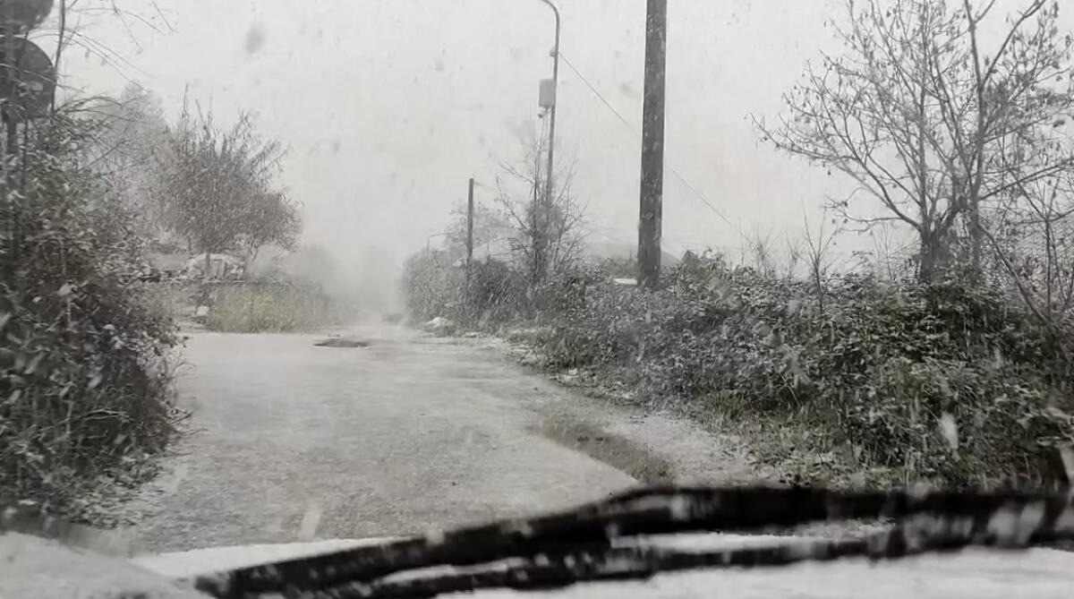 Arriva la prima Neve in a Capitanata, neve sui Monti Dauni - 