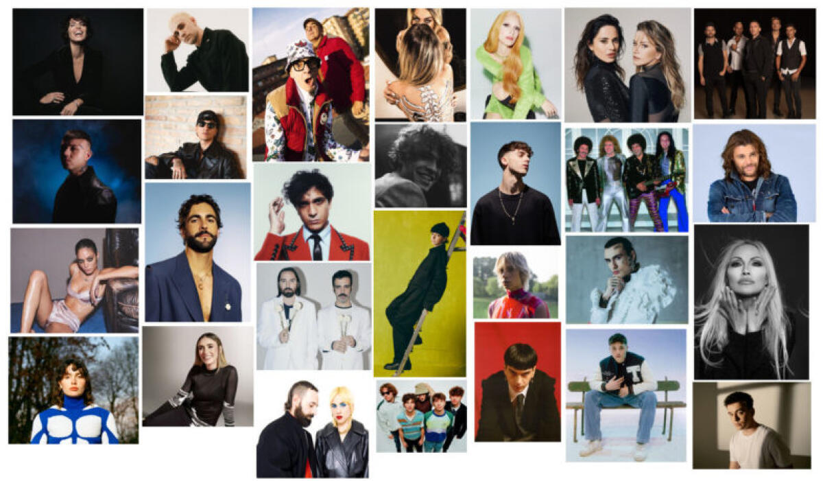 I primi ascolti delle 28 canzoni di Sanremo: favoriti Marco Mengoni, Elodie e Giorgia. Delude il ritorno di Anna Oxa - 