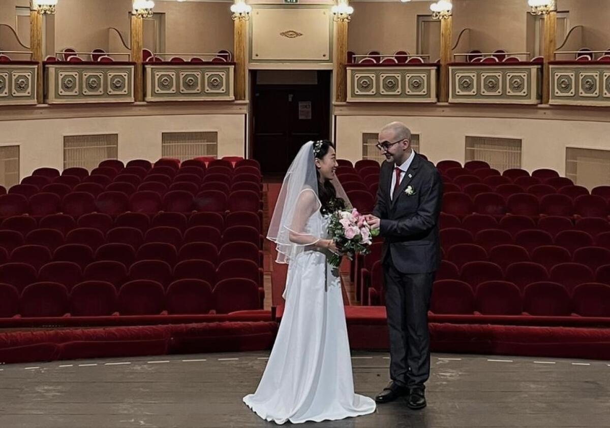 Si sposano al Giordano di Foggia. Antonio e Park suonano nei teatri di tutta Europa - 