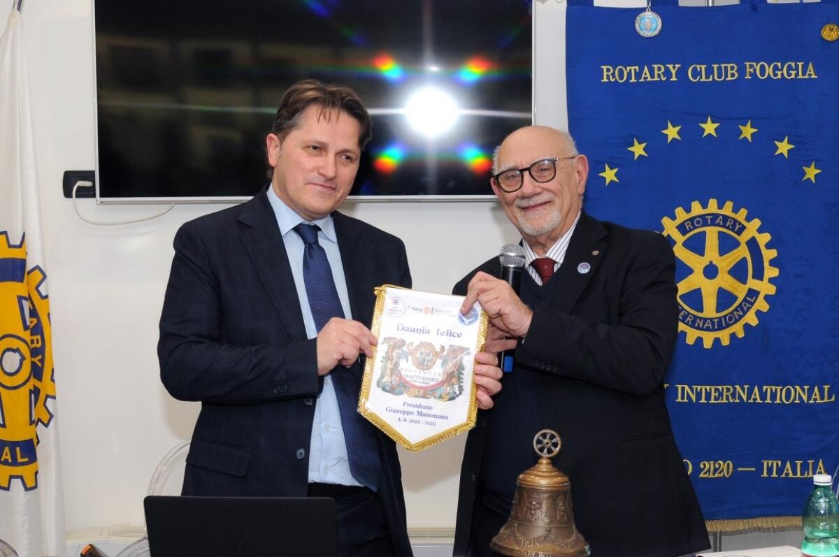Rotary Club Foggia incontra con il Presidente di Confindustria Foggia - 