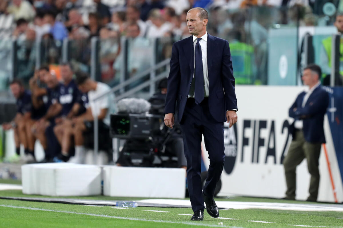 Juventus-Verona, la rivelazione di Allegri su Di Maria - Massimiliano Allegri, head coach of Juventus Fc during the  Serie A match beetween Juventus Fc and Us Sassuolo at Allianz Stadium on August 14, 2022 in Torino, Italy .