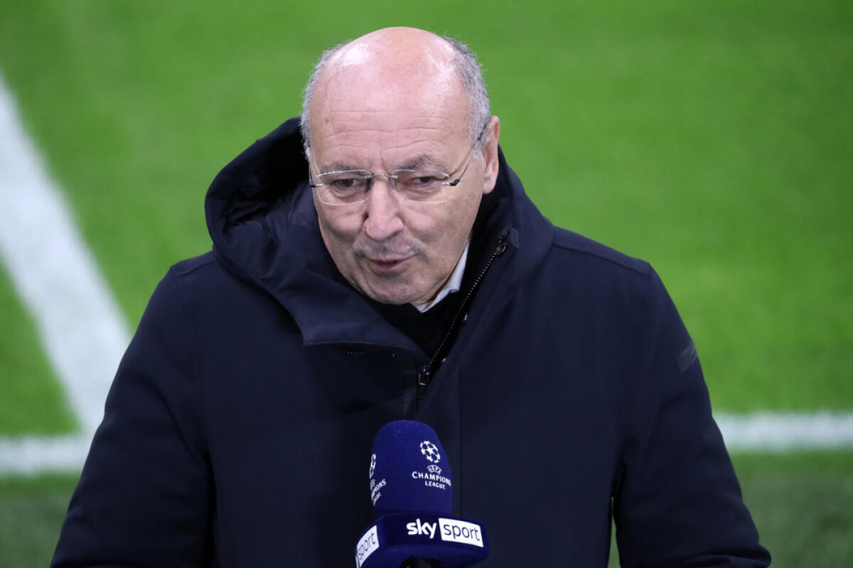 Inter, c'è la soluzione per Correa - Milano, Italy. 25th November 2020. Giuseppe Marotta Ceo of Fc Internazionale   during Uefa Champions League Group B  match between FC Internazionale and Real Madrid Fc .