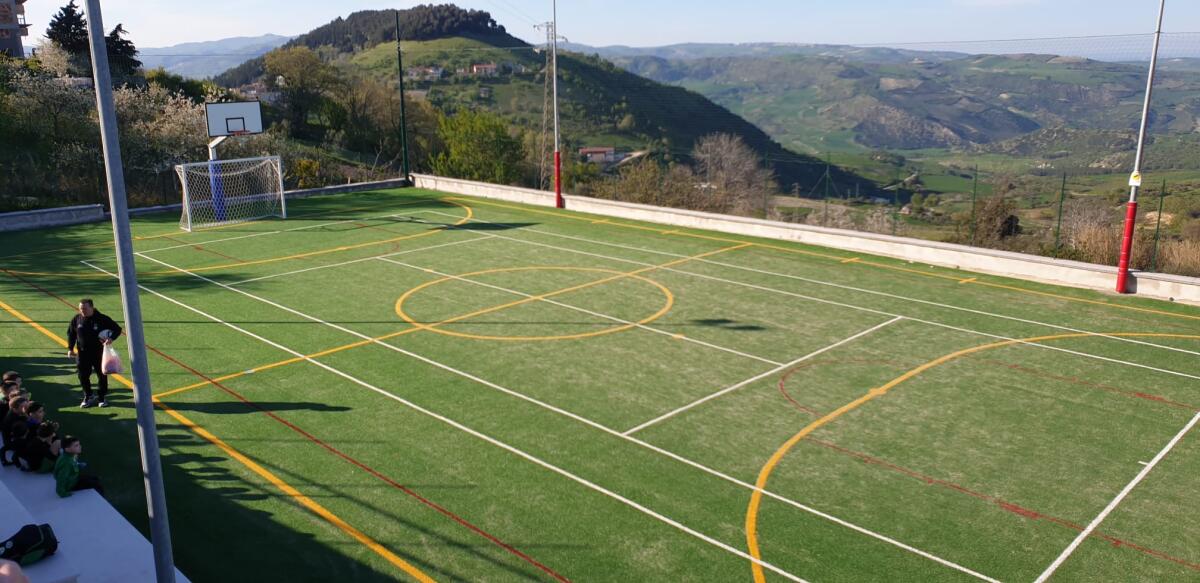 A Carlantino inaugurato il nuovo campo polivalente - 