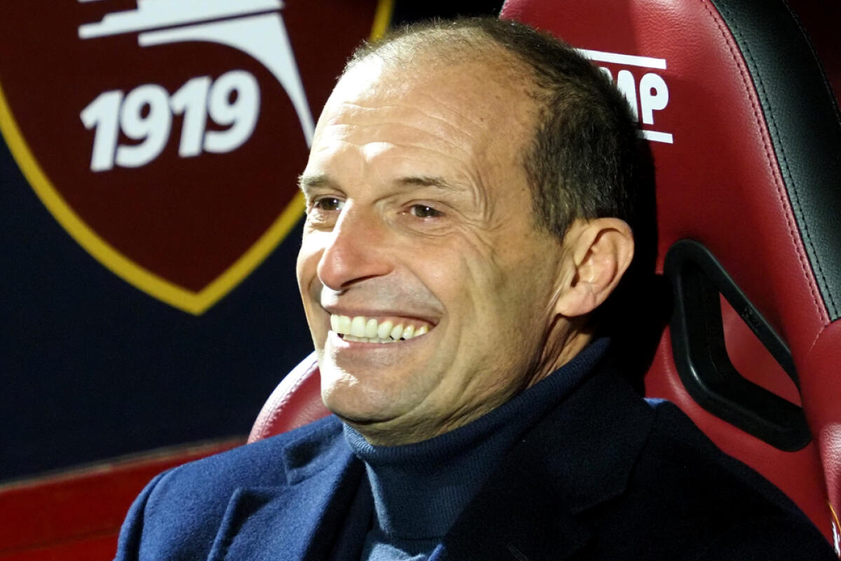 Juventus, spunta un nome a sorpresa: può essere l'erede di Allegri - Massimiliano Allegri coach player of Juventus, during the match of the Italian Serie A league between Salernitana vs Juventus final result, Salernitana 0, Juventus 
3, match played at the Arechi stadium.