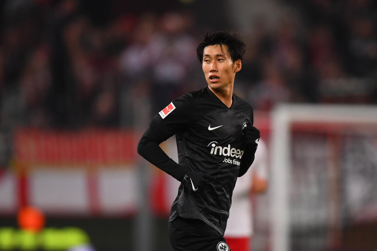 Milan, il primo rinforzo è giapponese - COLOGNE, GERMANY - 12.02.23: Daichi Kamada. The match of 1. Bundesliga 1. FC Koeln vs Eintracht Frankfurt at Rhein Energie Stadium