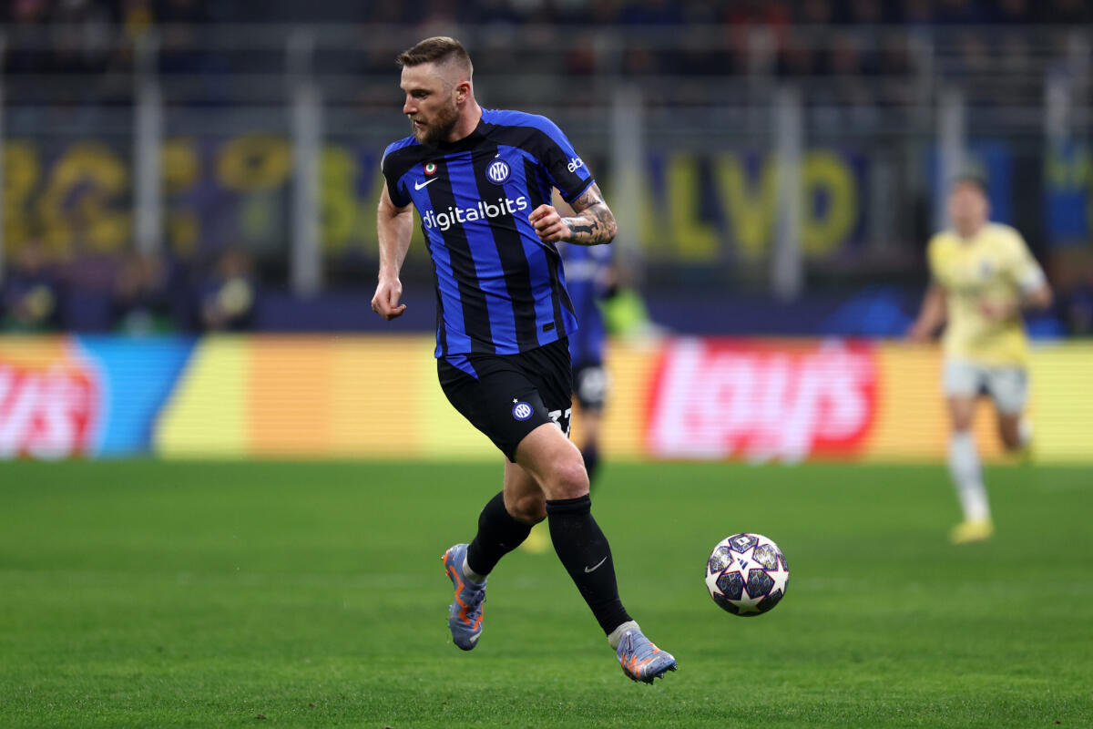 Skriniar-PSG, può davvero saltare tutto? - Milan Skriniar of Fc Internazionale during the Uefa Champions League round of 16 first leg match between Fc Internazionale and Fc Porto on February 22, 2023 in Milano Italy .