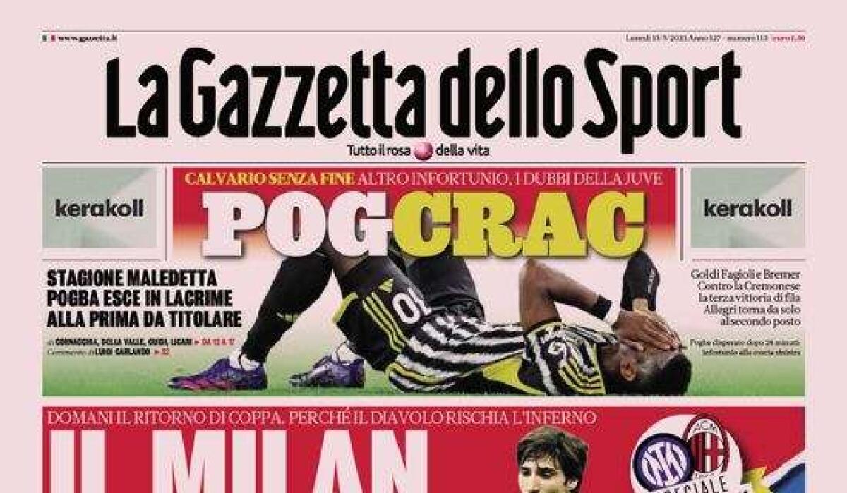 PogCrac, le prime pagine dei giornali sportivi - 