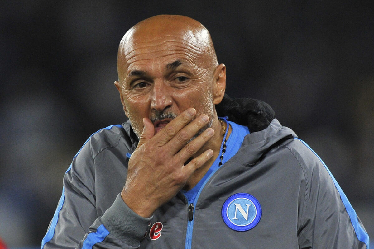 Rottura con AdL? Parla Spalletti - Luciano Spalletti coach of Napoli, during the match of the champions league between Napoli vs Rangers final result, Napoli 3, Rangers 0, match played at the Diego Armando  Maradona stadium.