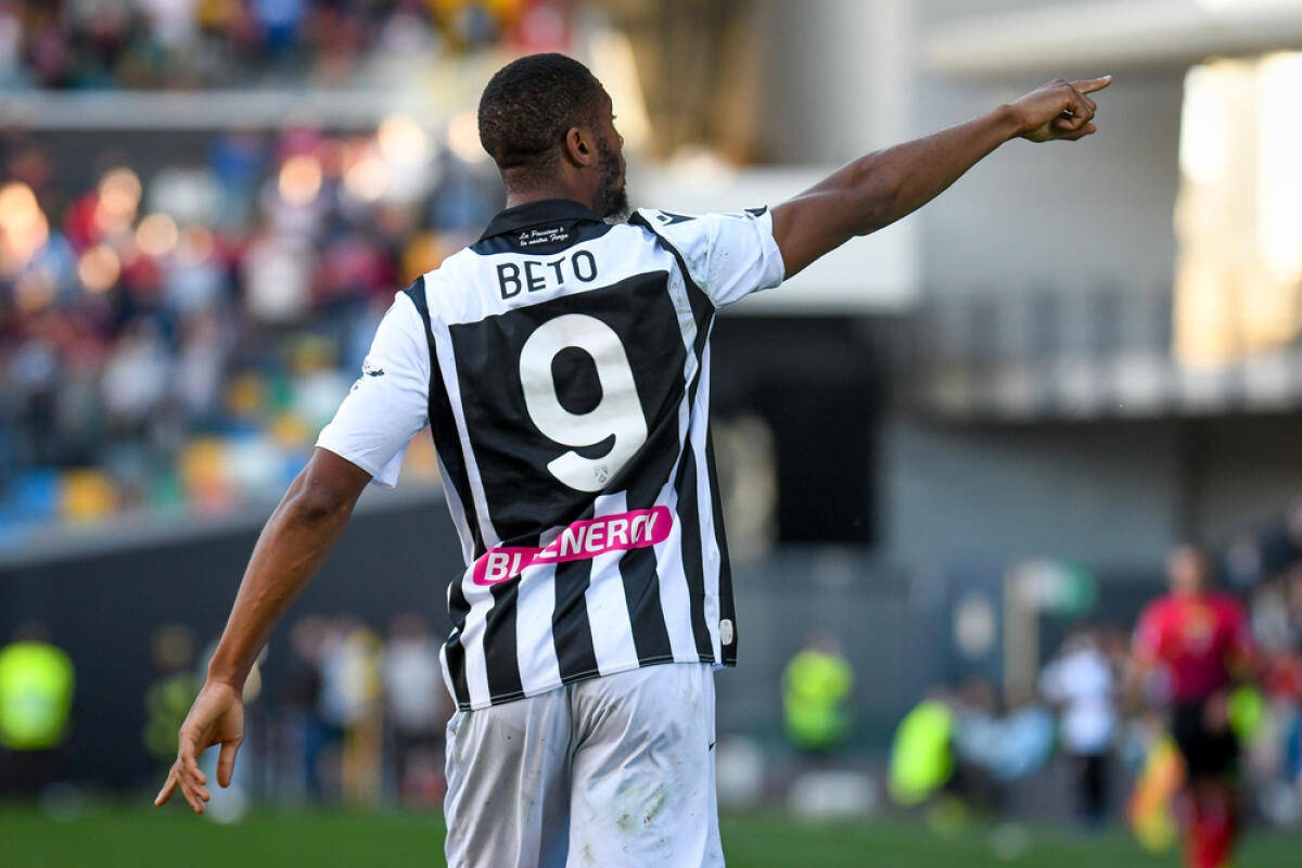 Ultimo turno di Serie A: il programma - Norberto Bercique Gomes Betuncal (Udinese) happiness  during  Italian football Serie A match Udinese Calcio vs Bologna FC at the Friuli - Dacia Arena stadium in Udine, Italy, October 17, 2021 - Credit: Ettore Griffoni
