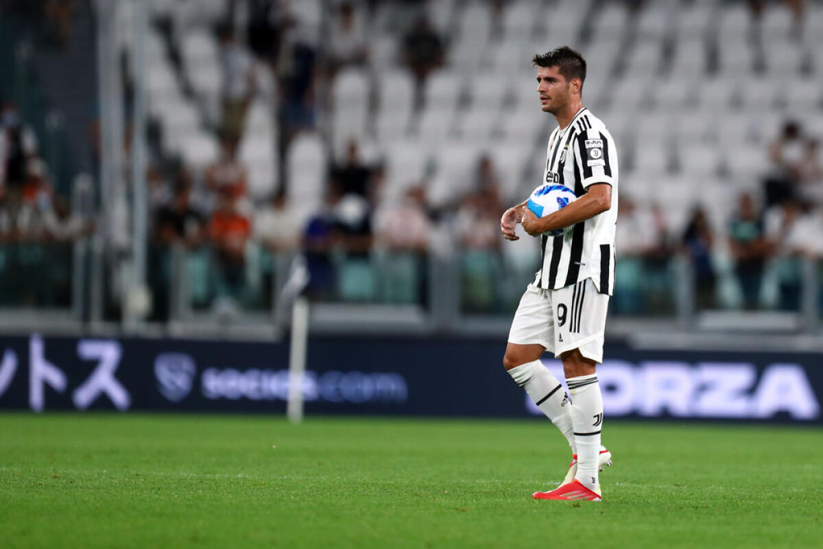 Juve, c'è un ritorno per la terza volta! - Torino, 14 august 2021. Alvaro Morata of Juventus Fc  during the friendly  match between  Juventus Fc and Atalanta Bergamasca Calcio .