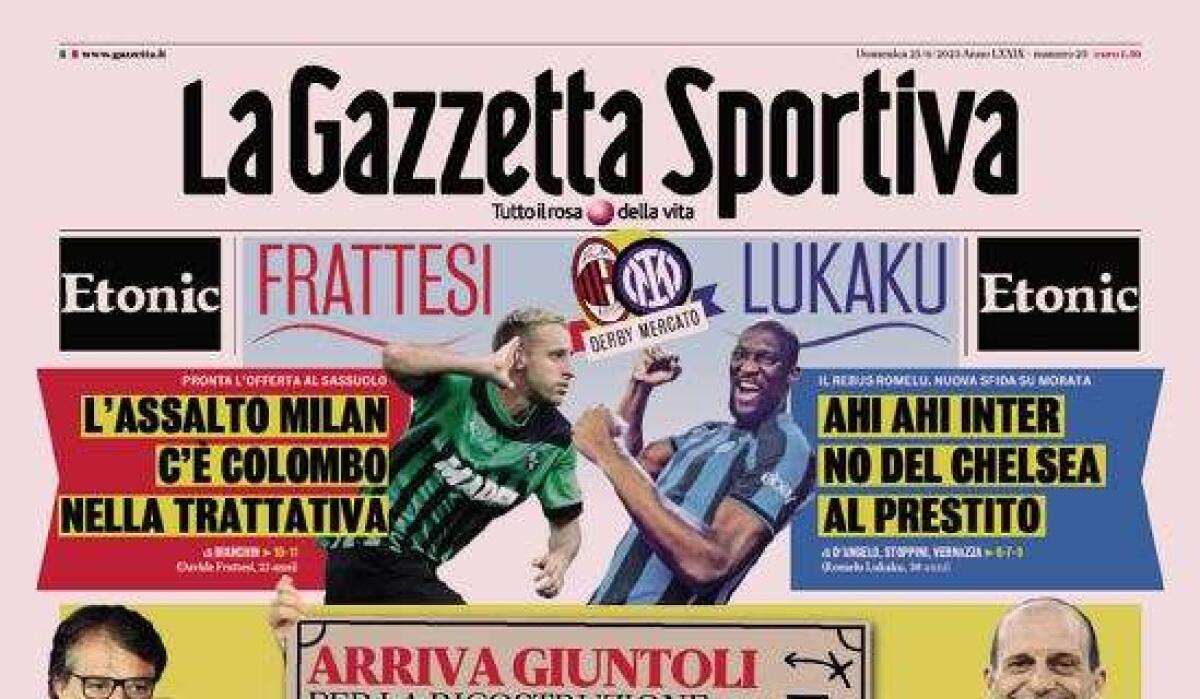 'L'estate calda di Max', le prime pagine dei giornali - 
