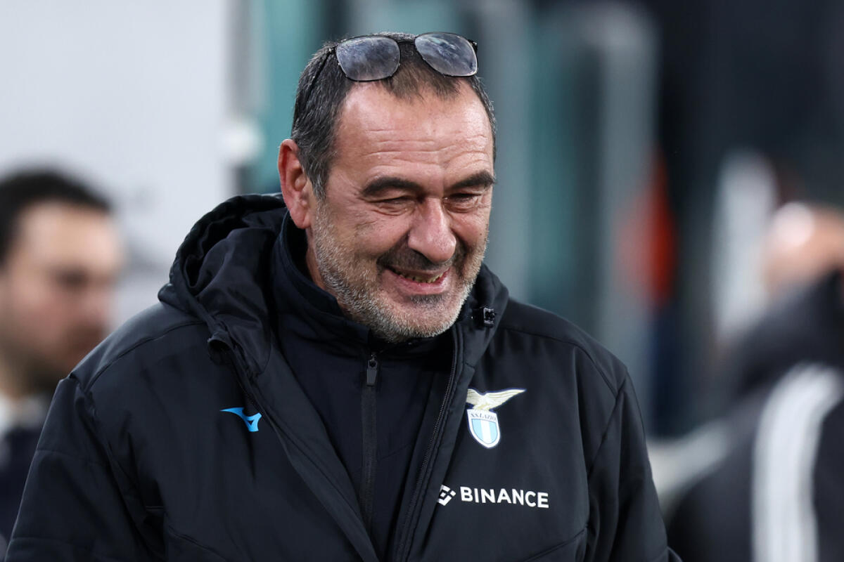 Lazio, tentativo per Berardi. Pronte diverse alternative: i nomi - Torino, Italy. 2 February 2022 . Maurizio Sarri, head coach of Ss Lazio  during the Coppa Italia quarter-final match between Juventus Fc and Ss Lazio.