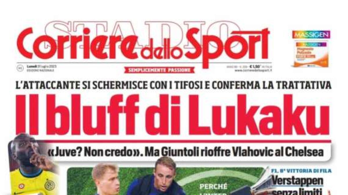 Il bluff di Lukaku sulle prime pagine dei giornali - 