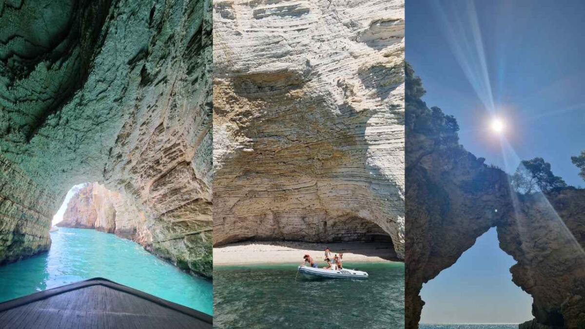 Il tour delle grotte marine, un viaggio alla scoperta della incantevole costa garganica. - 