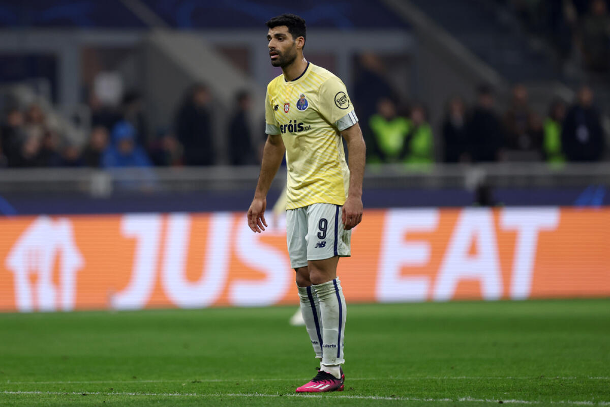 Nuovo centravanti: il Milan ha scelto - Mehdi Taremi of Fc Porto during the Uefa Champions League round of 16 first leg match between Fc Internazionale and Fc Porto on February 22, 2023 in Milano Italy .