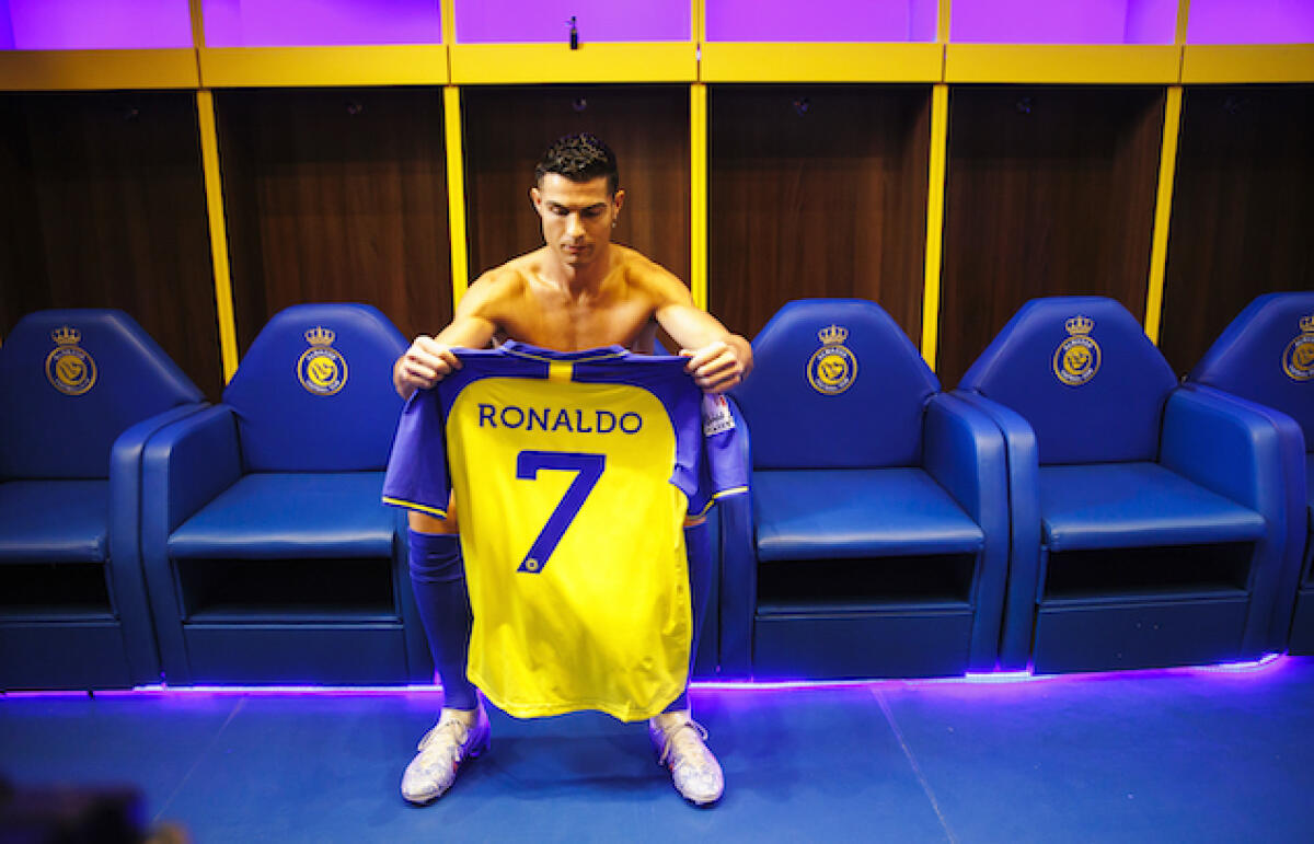 La7 acquista i diritti per trasmettere il campionato saudita in Italia, il mondo del calcio cambia radicalmente - Cristiano Ronaldo’s unveiling as Al Nassr player, in Riyadh, Kingdom of Saudi Arabia, 3rd of January 2023