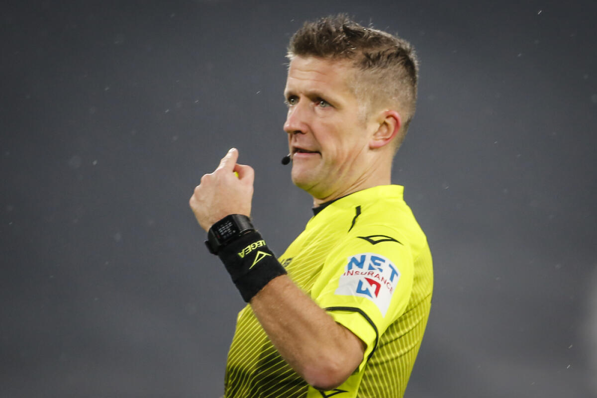 Gli arbitri del terzo turno di Serie A - Daniele Orsato, referee of the match.