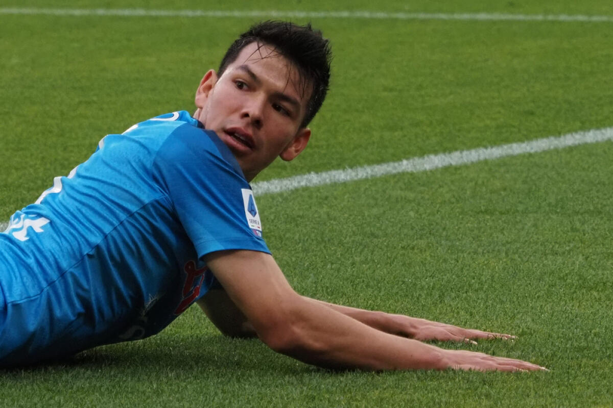 Napoli, Lozano potrebbe partire - Hirving Lozano player of Napoli, during the match of the Italian Serie A league between Napoli vs Verona final result, Napoli 0, Verona 0, match played at the Diego Armando Maradona stadium.