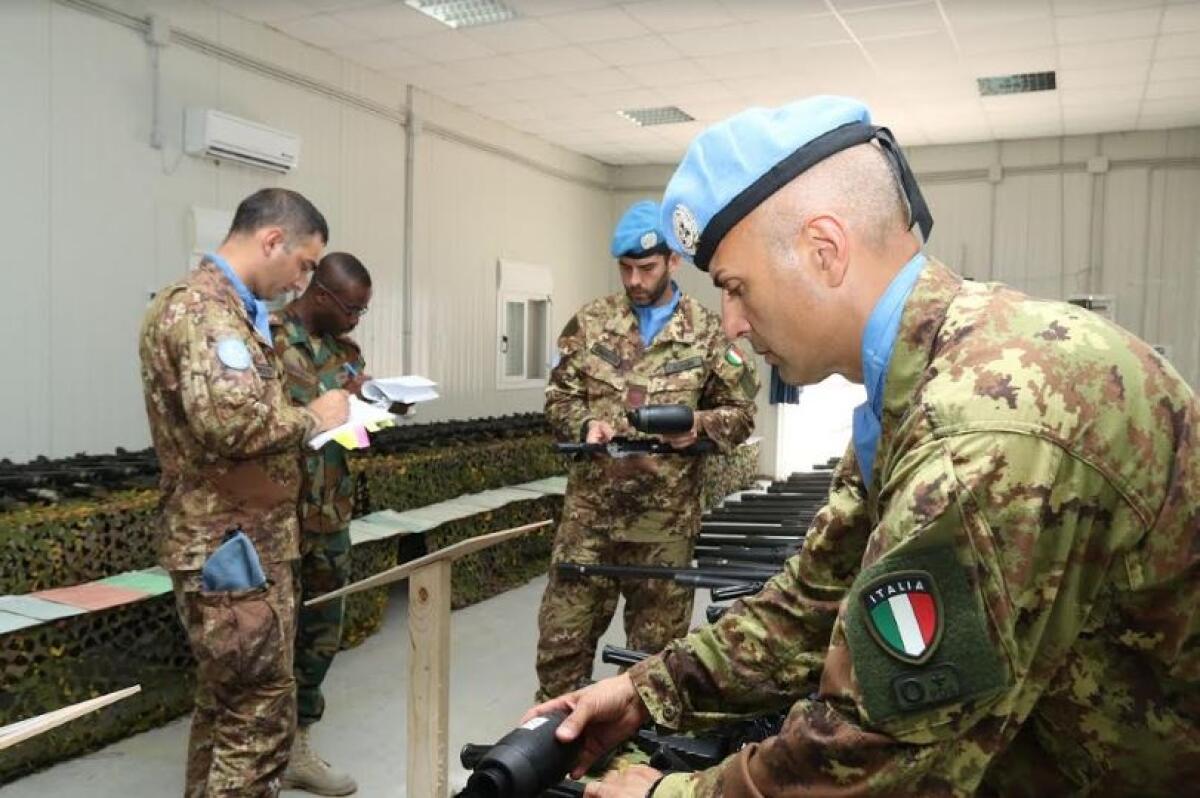 Contingente in Libano: arrivato Genio Guastatori di Foggia - 