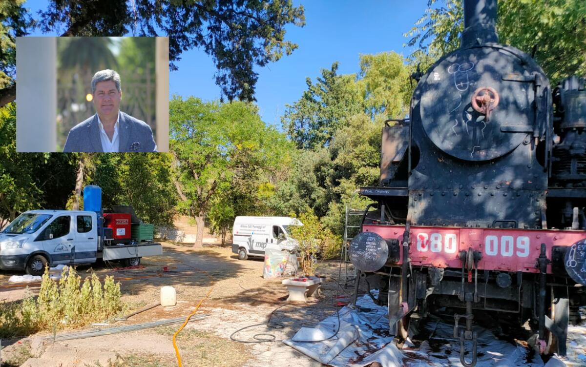 Foggia, iniziato il restauro della locomotiva storica - 