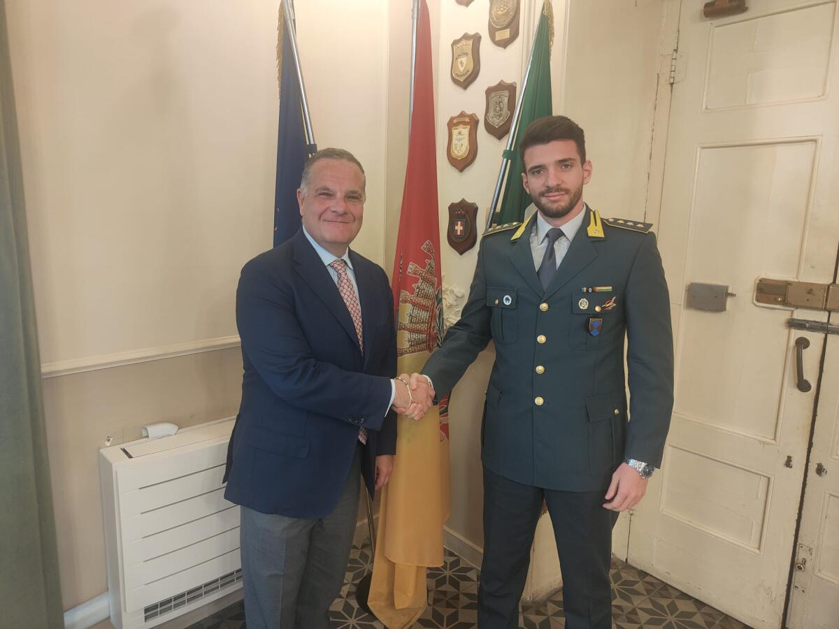 Sindaco San Severo incontra nuovo comandante GdF - 