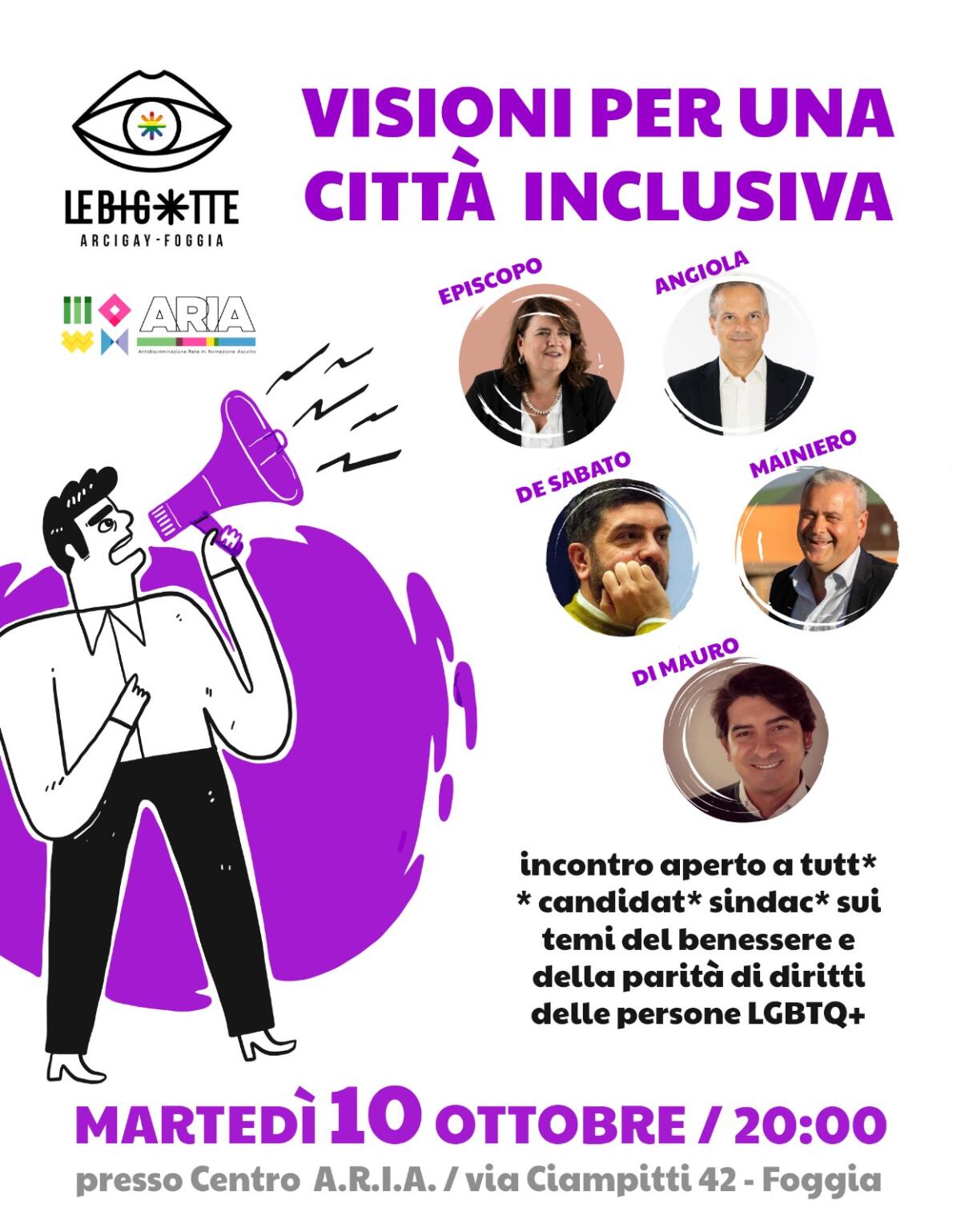 Arcigay incontra i candidati sindaci - 